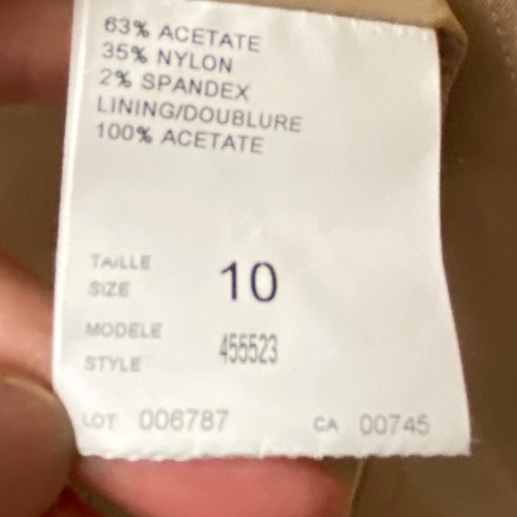 Citrine formal Jacket  and Skirt - Picture 7 of 7